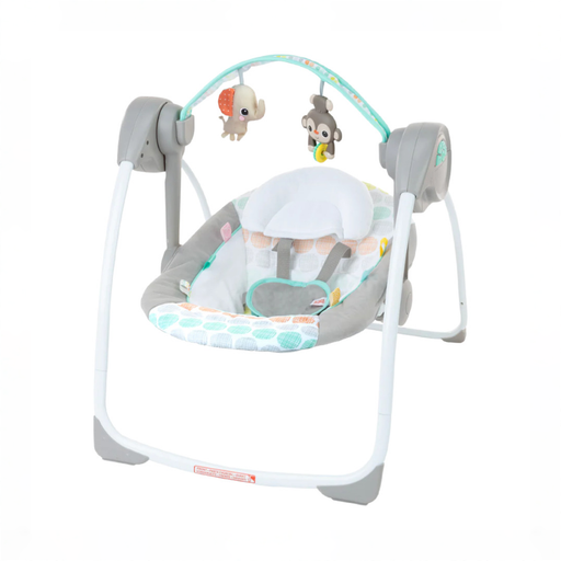Shop Bright Starts Portable Swing, Whimsical Wild at GoodBuy Gear