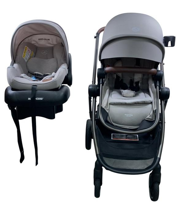 Shop Maxi-Cosi Zelia2 Luxe Travel System, 2024, New Hope Tan at GoodBuy Gear