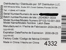 Shop Doona Infant Car Seat Latch Base, 2024 at GoodBuy Gear