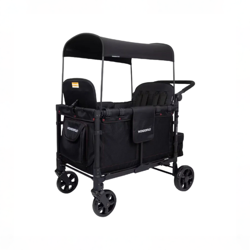 Shop Wonderfold W2 Multifunctional Double Stroller Wagon, 2025, Special Edition (Red Stiching), Plus Model at GoodBuy Gear