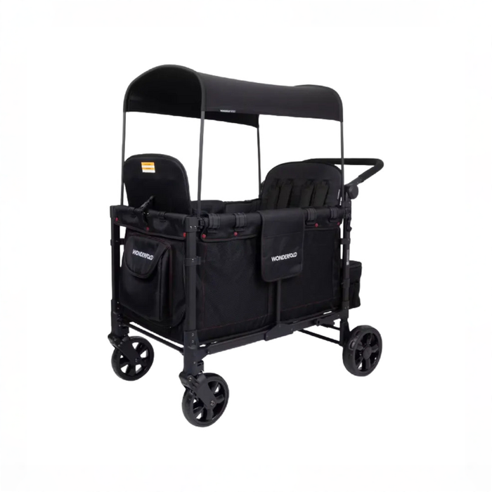Shop Wonderfold W2 Multifunctional Double Stroller Wagon, 2025, Special Edition (Red Stiching), Plus Model at GoodBuy Gear
