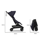 Shop Bugaboo Butterfly 2 Stroller, 2025, Black, Deep Indigo, Deep Indigo at GoodBuy Gear