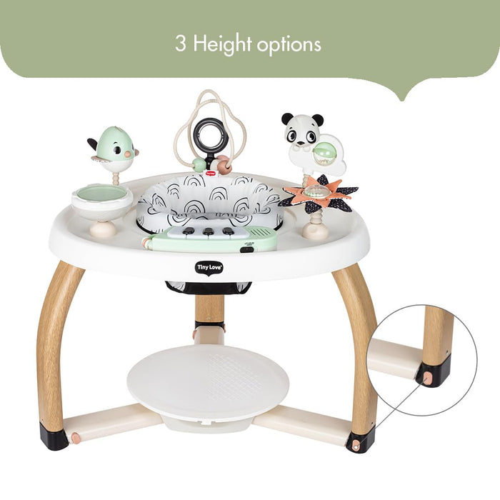 Shop Tiny Love 5-in-1 Stationary Activity Center, Black & White at GoodBuy Gear