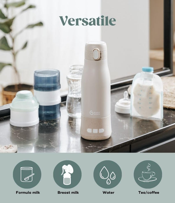 Shop Babymoov Moov & Feed Portable Milk and Water Warmer, Oat at GoodBuy Gear