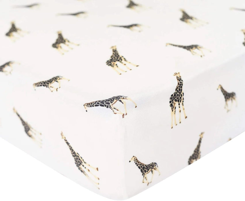 Kyte Baby Crib Sheet, Giraffe