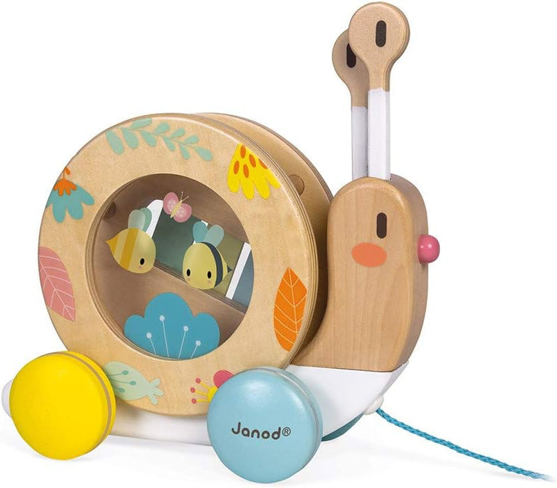 Shop Janod Pure Pull Along Snail at GoodBuy Gear
