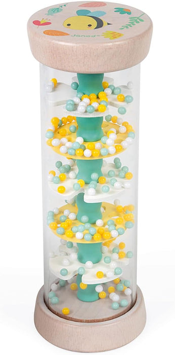 Janod Pure Wooden Rainstick, Bee