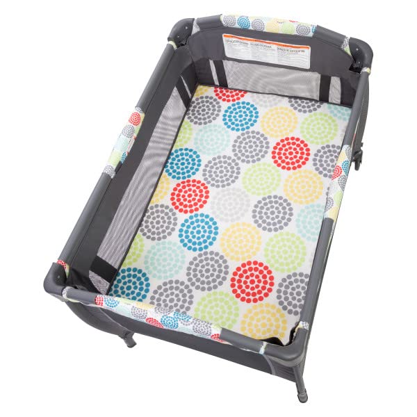 Baby Trend Lil Snooze Deluxe II Nursery Center, Funfetti