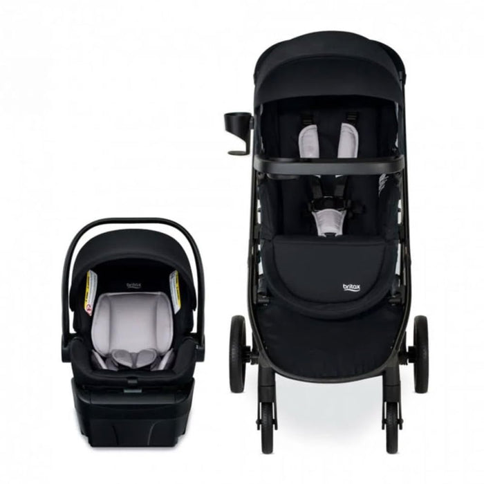 Britax Willow Brook Travel System, 2023, Onyx Glacier