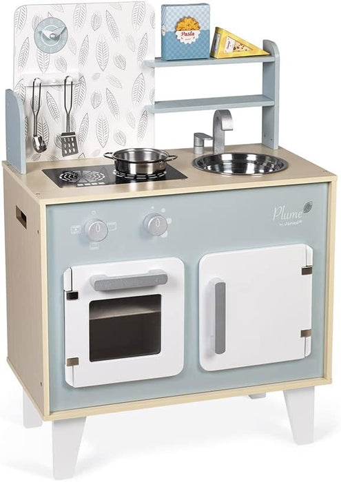 Janod Retro Plume Wooden Kitchen, Mint