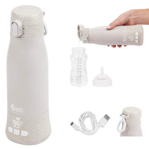 Shop Babymoov Moov & Feed Portable Milk and Water Warmer, Oat at GoodBuy Gear