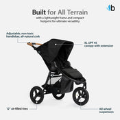 Shop Bumbleride Indie Stroller, 2025, Black at GoodBuy Gear