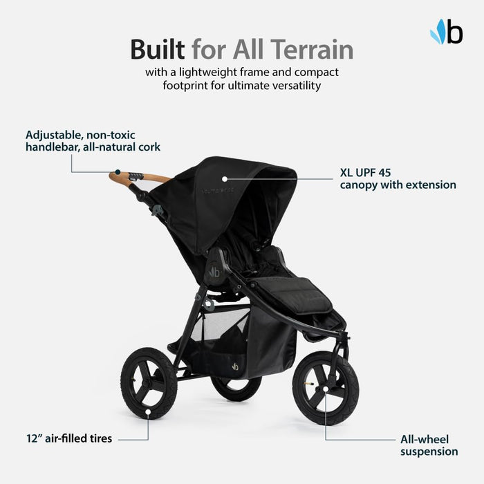 Shop Bumbleride Indie Stroller, 2025, Black at GoodBuy Gear