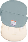 Shop Snuggle Me Organic Lounger Curve Muslin Cover, Slate at GoodBuy Gear