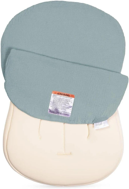 Shop Snuggle Me Organic Lounger Curve Muslin Cover, Slate at GoodBuy Gear