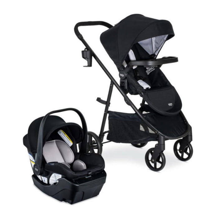 Britax Willow Brook Travel System, 2023, Onyx Glacier