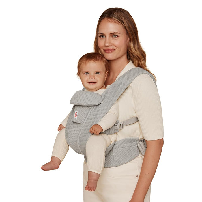 Shop Ergobaby Omni Deluxe Baby Carrier, Mesh, Pearl Grey at GoodBuy Gear