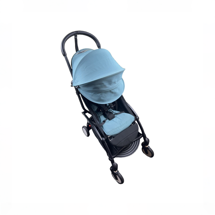 Shop Stokke YOYO3 Complete Stroller, 2024, Aqua, Black at GoodBuy Gear