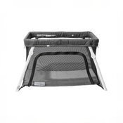 Shop Guava Family Lotus Travel Crib and Play Yard, Grey at GoodBuy Gear