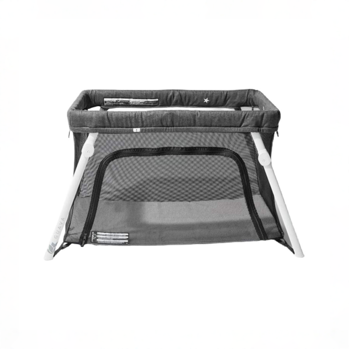 Shop Guava Family Lotus Travel Crib and Play Yard, Grey at GoodBuy Gear