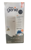 Shop Diaper Genie Platinum Pail Gift Set, Lily White at GoodBuy Gear