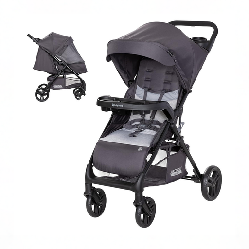 Shop Baby Trend Passport Carriage Stroller, 2025, Silver Sky at GoodBuy Gear