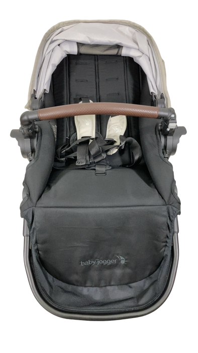 Shop Baby Jogger City Select 2 Second Seat Kit, Eco Collection - Frosted Ivory at GoodBuy Gear