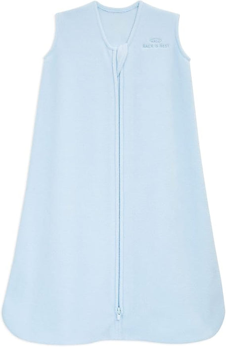 Halo Micro-Fleece SleepSack, Large, Light Blue