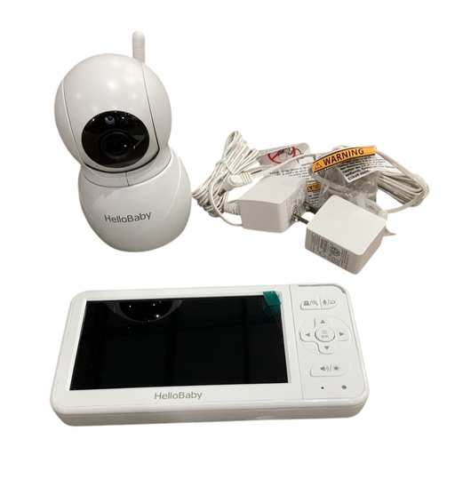 Shop Hello Baby 5 Inch Video Baby Monitor HB6053, White at GoodBuy Gear