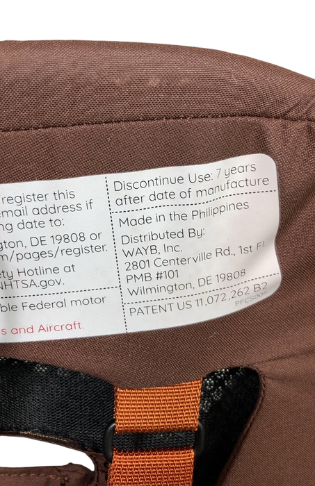 Shop WAYB Pico Portable Car Seat, 2023, Golden Hour at GoodBuy Gear