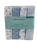 Shop Aden + Anais Cotton Muslin Swaddle, 4pk, Dapper at GoodBuy Gear