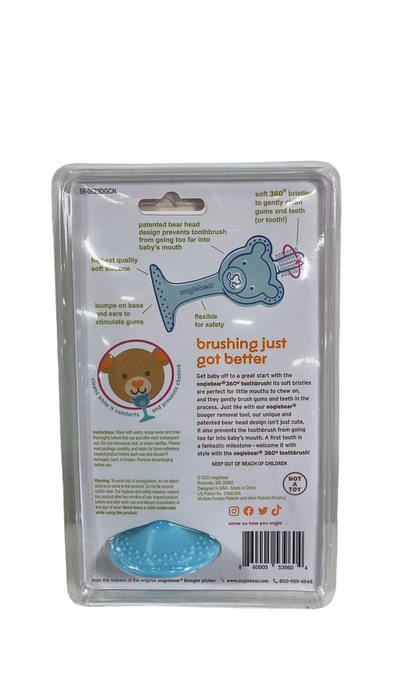 Shop Oogiebear 360 Toothbrush Infant to Toddler Training Toothbrush at GoodBuy Gear