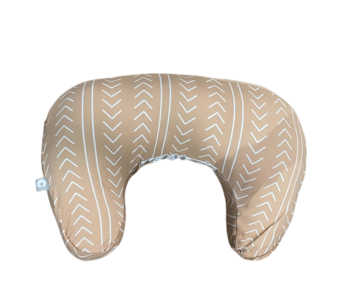 Shop Boppy Nursing Pillow, Organic, Camel Stitch Stripe at GoodBuy Gear