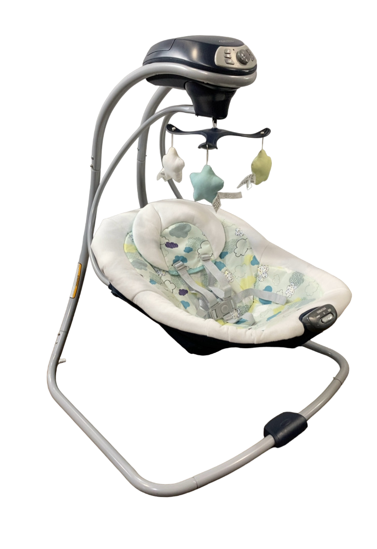 Graco Simple Sway Baby Swing, Stratus — GoodBuy Gear