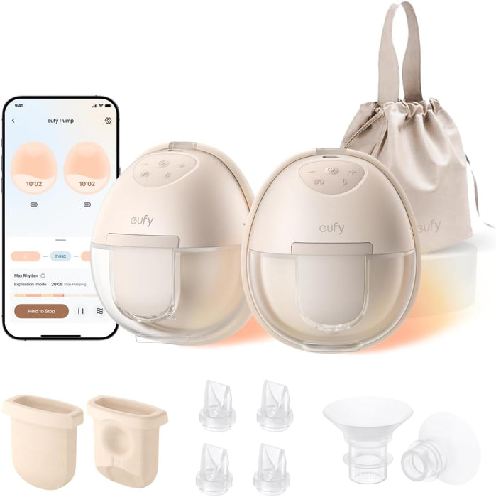 Eufy Wearable Breast Pump S1 Pro, Heated Pump