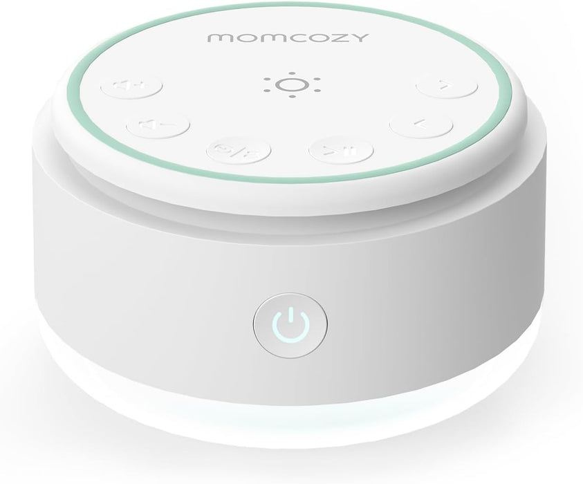 Momcozy Portable Baby Sound Machine, Cold Light (WN03)