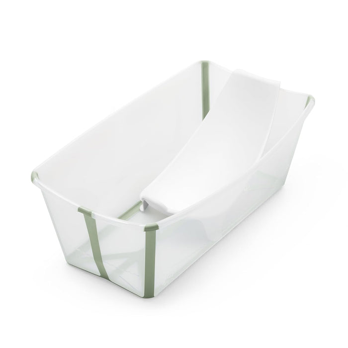 Stokke Flexi Bath Bundle Pack, Transparent Green, XLarge