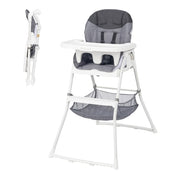 Shop Baby Trend Flat Fold High Chair, Stellar Grey at GoodBuy Gear