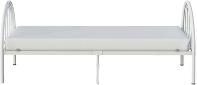 Shop BK Furniture Brooklyn Metal Twin Bed, White at GoodBuy Gear