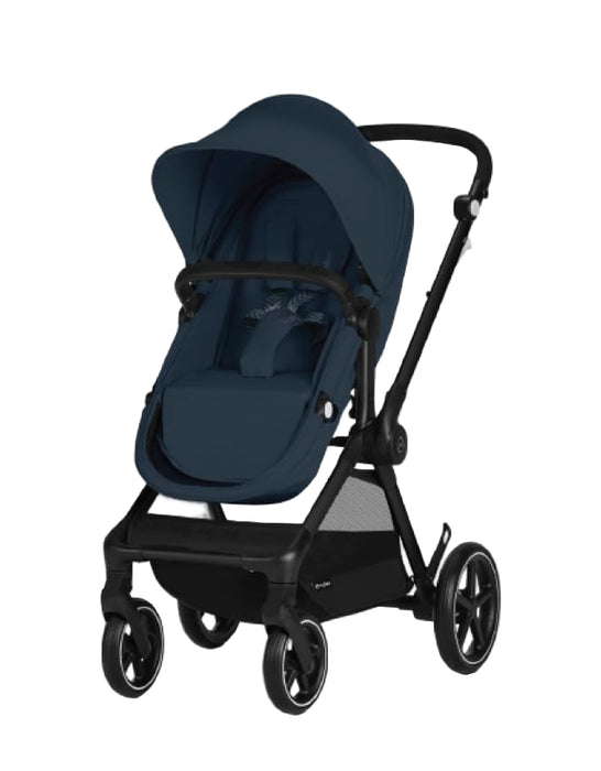 Cybex Eos Stroller, 2024, Black, Ocean Blue
