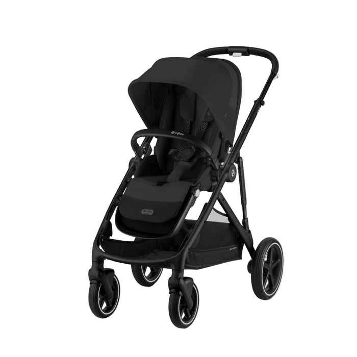 Cybex Gazelle S Modular Stroller, 2025, Black Frame, Moon Black