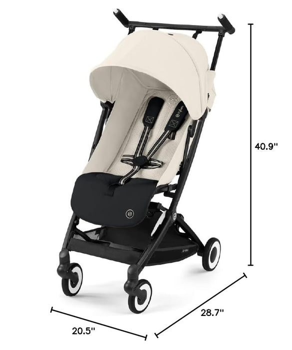 Cybex Libelle 2 Compact Stroller, 2024, Canvas White