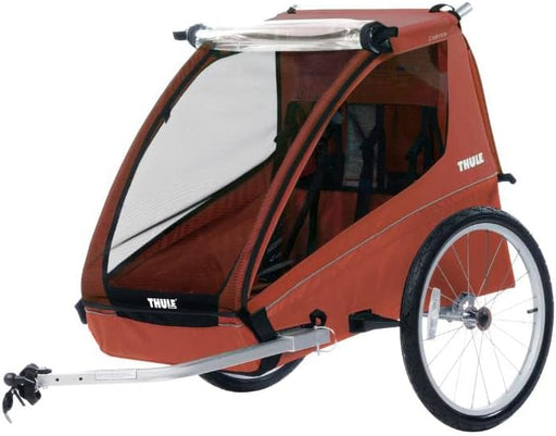 Shop Thule Cadence Bike Trailer, 2021, Hot Sauce Red at GoodBuy Gear