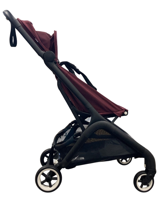 Shop Bugaboo Butterfly 2 Stroller, 2025, Black, Dark Cherry, Dark Cherry at GoodBuy Gear