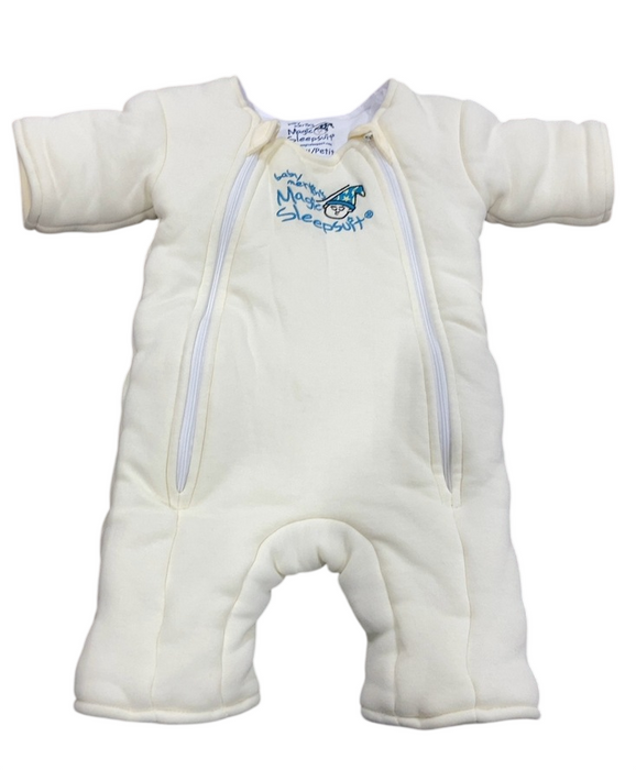 Shop Baby Merlin's Magic Sleepsuit, Cotton, Cream, Small 3-6 Months at GoodBuy Gear