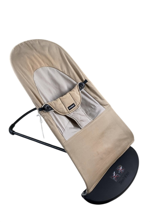 Shop BabyBjorn Bouncer Balance Soft, Black Frame, Khaki/Beige at GoodBuy Gear