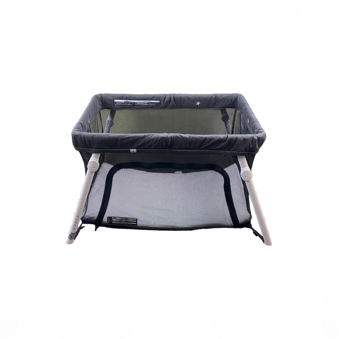 Shop Guava Family Lotus Travel Crib and Play Yard, Grey at GoodBuy Gear