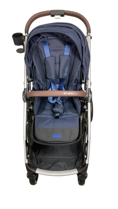 Shop Cybex Gazelle S Modular Stroller, 2022, Navy Blue, Silver Frame at GoodBuy Gear