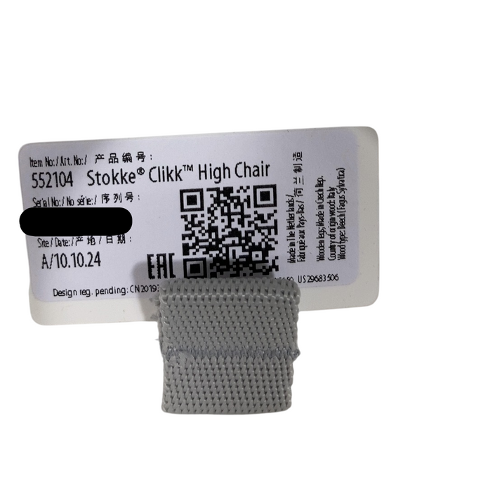 Shop Stokke Clikk High Chair, White at GoodBuy Gear