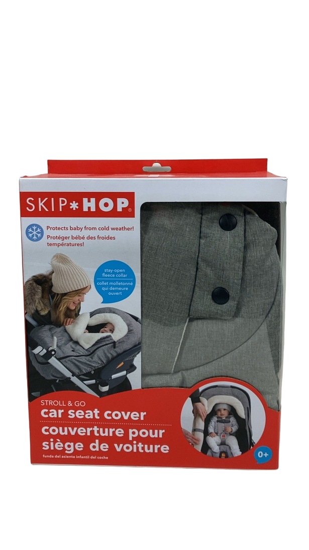 Skip Hop Stroll And Go Car Seat Cover, Heather Gray